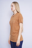 Polera ocre GUESS Talla S 2