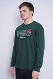 Polera verde Polo Ralph Lauren Talla L 2
