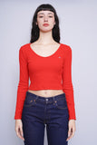 Polera rojo TOMMY JEANS Talla S 1