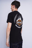 Polera negro Harley Davidson Talla M 3