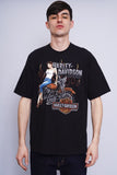 Polera negro Harley Davidson Talla XL 1