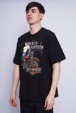 Polera negro Harley Davidson Talla XL 2
