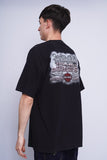 Polera negro Harley Davidson Talla XL 3
