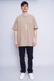 Polera beige Carhartt Talla L 4