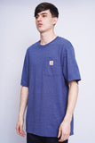Polera azul Carhartt Talla L 2