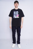 Polera negro the nike tee Talla L 4