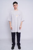 Polera gris Carhartt Talla XL 4