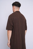 Polera café Polo Ralph Lauren Talla XL 3