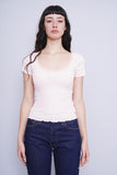 Polera damasco GUESS Talla S 1