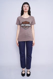 Polera café HARLEY DAVIDSON Talla M 4