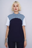 Polera multicolor lacoste Talla M 1