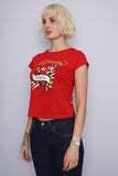 Polera rojo ED HARDY Talla L 2