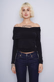 Polera negro abercrombie & fitch Talla M 1
