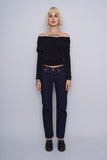 Polera negro abercrombie & fitch Talla M 4