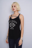 Polera negro Harley Davidson Talla M 2