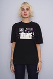 Polera negro ADIDAS Talla S 1