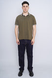 Polera verde olivo Tommy Hilfiger Talla M 4