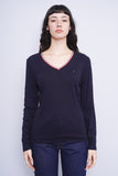 Polera azul marino TOMMY HILFIGER Talla L 1