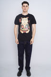 Polera negro theardless Talla M 4