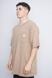 Polera café Carhartt Talla L 2