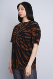 Polera bicolor negro/café JAMES PERSE Talla 3 2