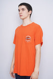 Polera naranjo Harley Davidson Talla L 2