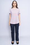 Polera bicolor celeste/naranjo BANANA REPUBLIC Tal 4