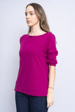 Polera magenta RALPH LAUREN Talla L 2