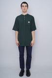 Polera verde Carhartt Talla M 4