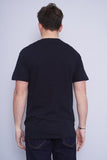 Polera Print negro dom Talla M 3