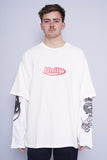 Polera Print blanco h2 Talla M 1