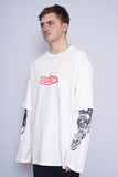 Polera Print blanco h2 Talla M 2