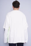 Polera Print blanco h2 Talla M 3