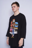 Polera Print negro akoo mfg co Talla XXL 2