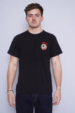 Polera Print negro mnwka Talla M 1