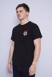 Polera Print negro mnwka Talla M 2