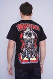 Polera Print negro mnwka Talla M 3