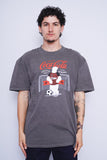 Polera Print gris screen stars best Talla L 1