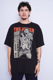 Polera Print negro port company Talla XXL 1