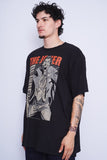 Polera Print negro port company Talla XXL 2