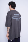 Polera Print gris lost Talla XXL 3