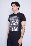 Polera Print negro dom Talla S 2
