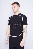 Polera Print negro vie + riche Talla M 2