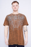 Polera Print café affliction live fast Talla XL 1