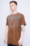 Polera Print café affliction live fast Talla XL 2