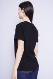 Polera Print negro nirvana Talla TU 3