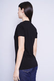 Polera Print negro goodie two sleewes Talla S 3