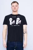 Polera Print negro strange planet Talla L 1