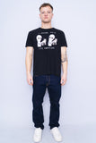 Polera Print negro strange planet Talla L 4