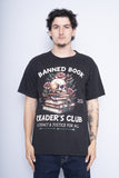 Polera Print negro port & company Talla L 1